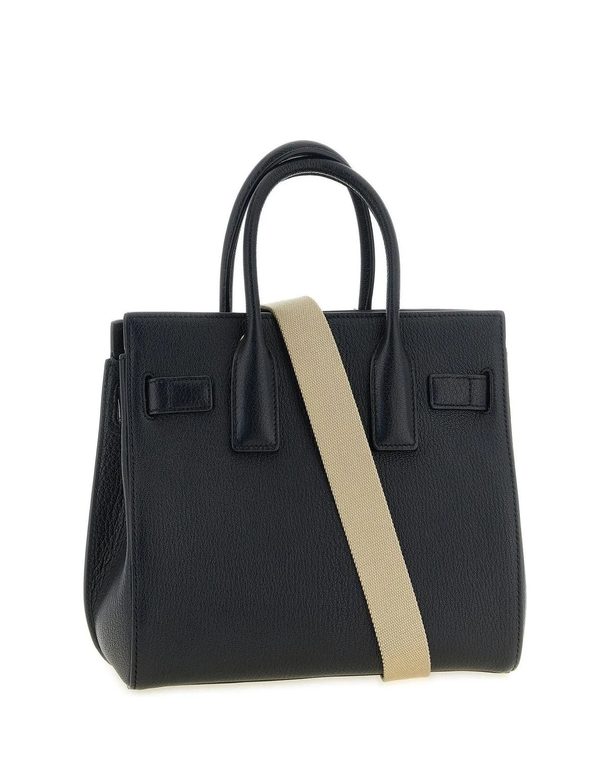 Saint Laurent Satchel Bag in black, Goat Leather — view 2
