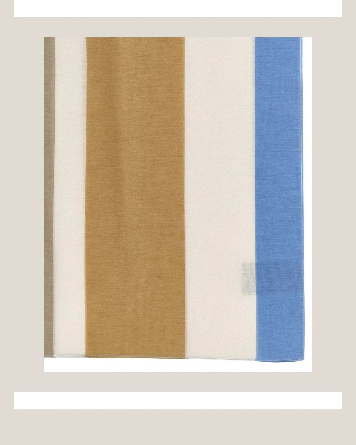 Saint Laurent Scarves & Shawl in multicolor, Cotton — view 2