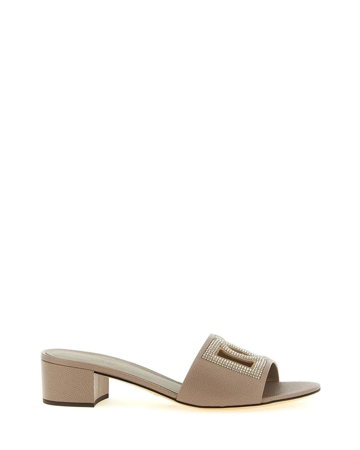 Dolce & Gabbana Heels in gray, Calf Leather