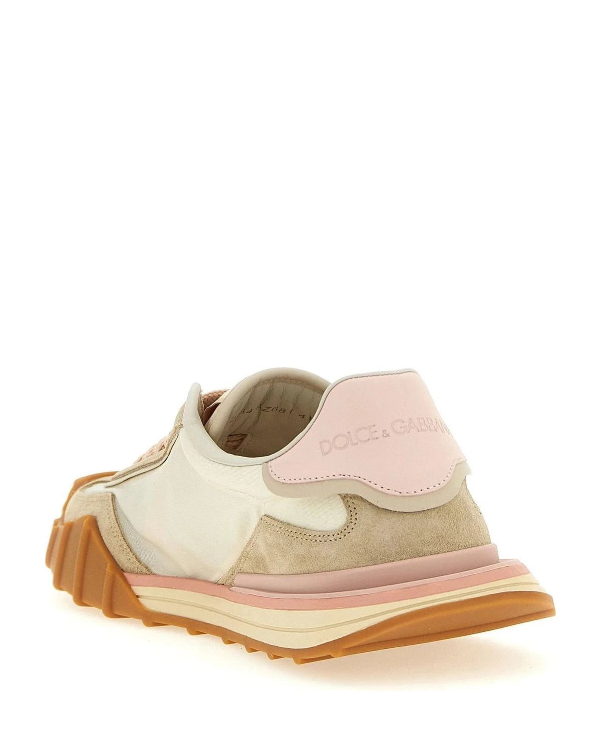Dolce & Gabbana Sneakers in pink, Polyamide — view 3