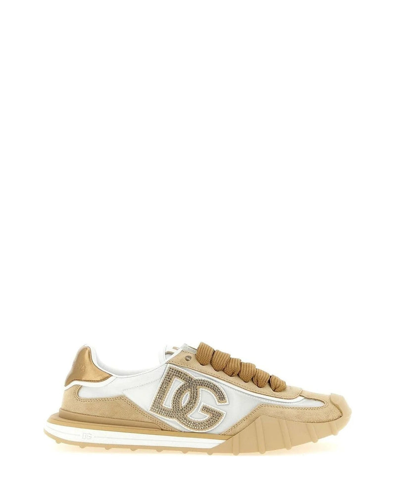 Dolce & Gabbana Athletic Shoes in beige, Calf Leather