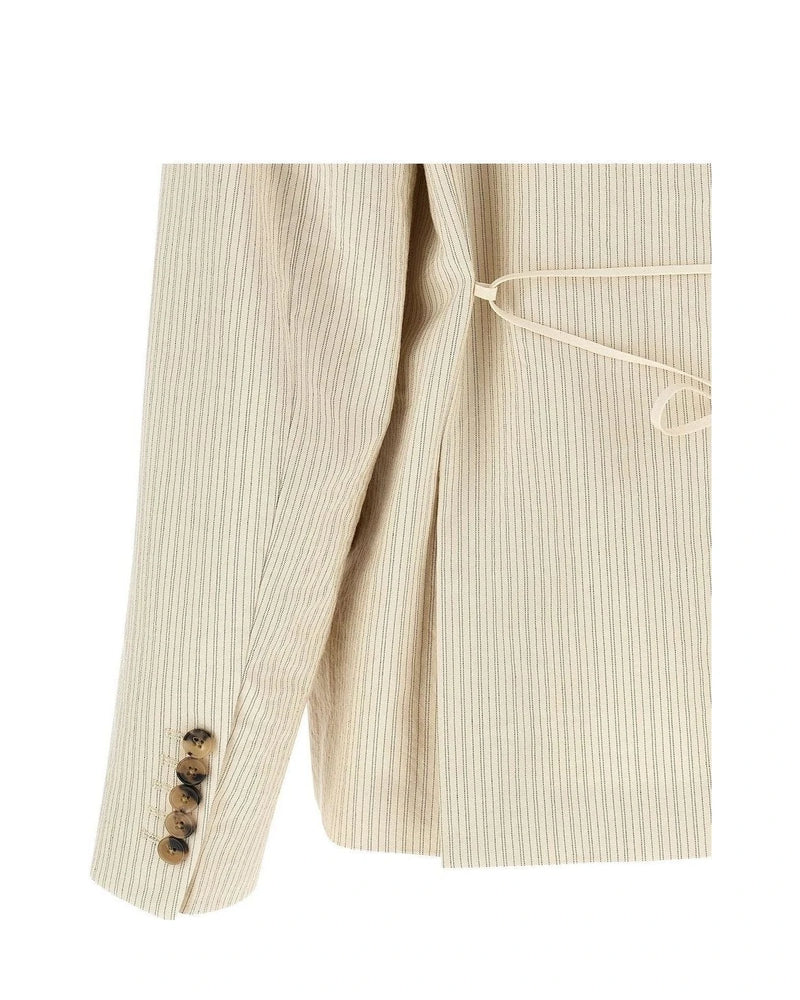 Dries Van Noten Blazer in beige — view 4