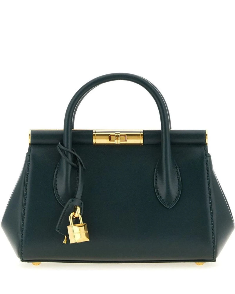 Dolce & Gabbana Satchel Bag in black, Calfskin Leather