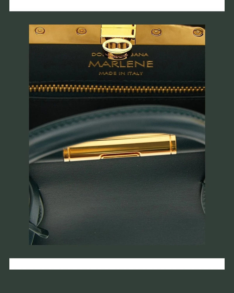 Dolce & Gabbana Satchel Bag in black, Calfskin Leather — view 4