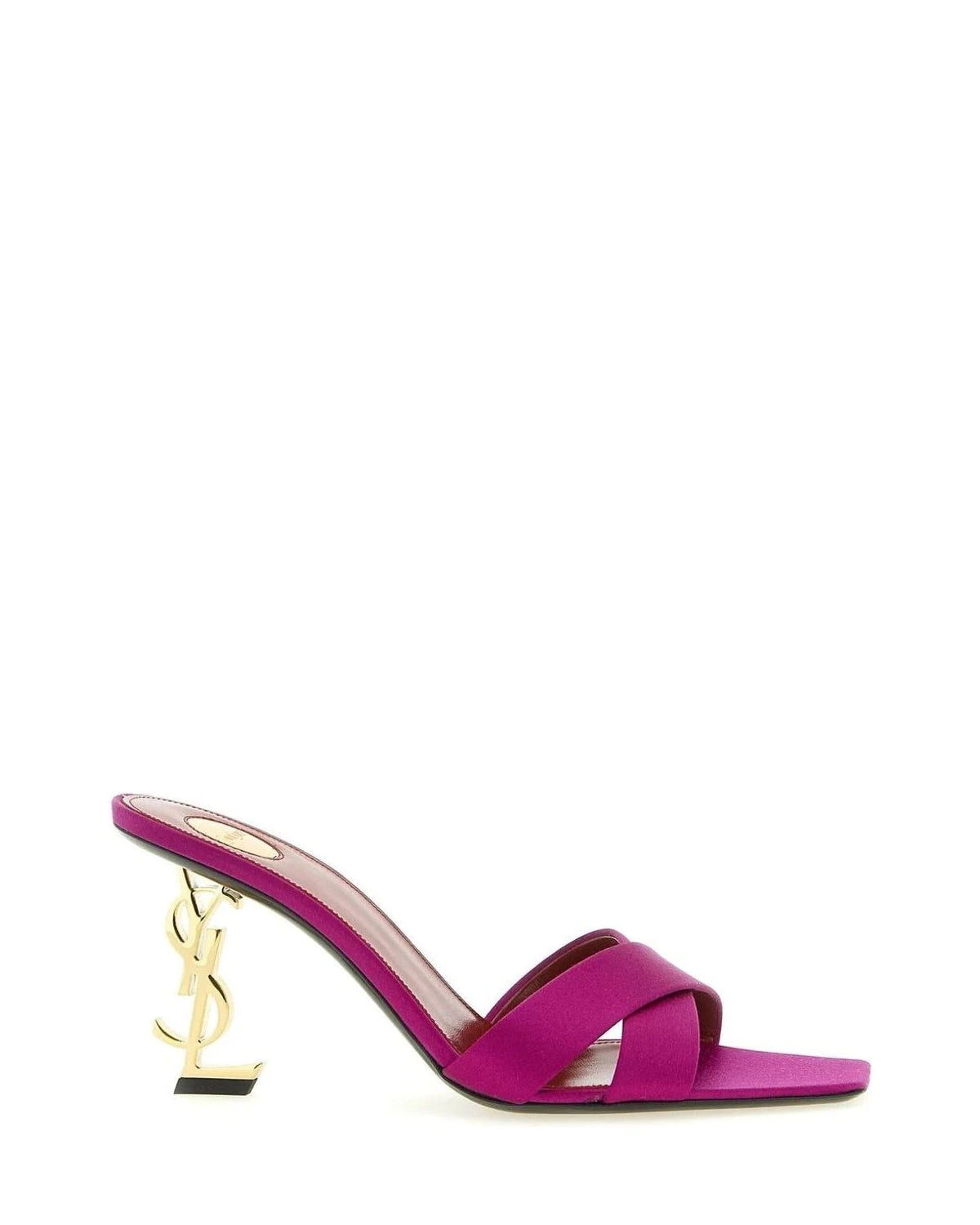 Saint Laurent Sandals in pink, Viscose