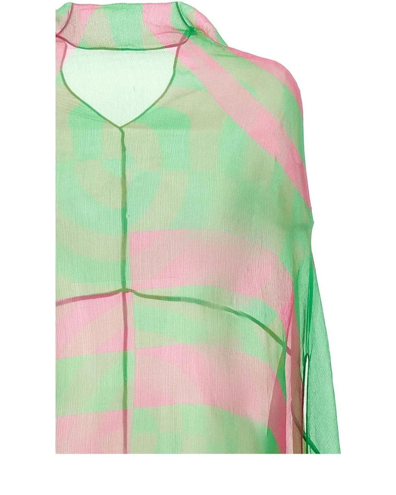 Dries Van Noten Dresse in multicolor, Silk — view 3