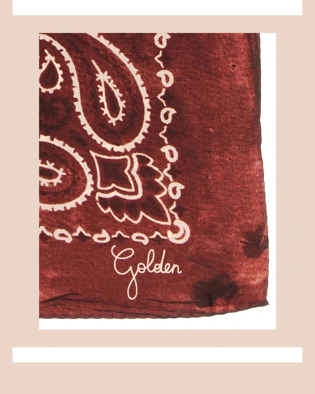 Golden Goose Scarves & Shawl in red, Silk — view 2