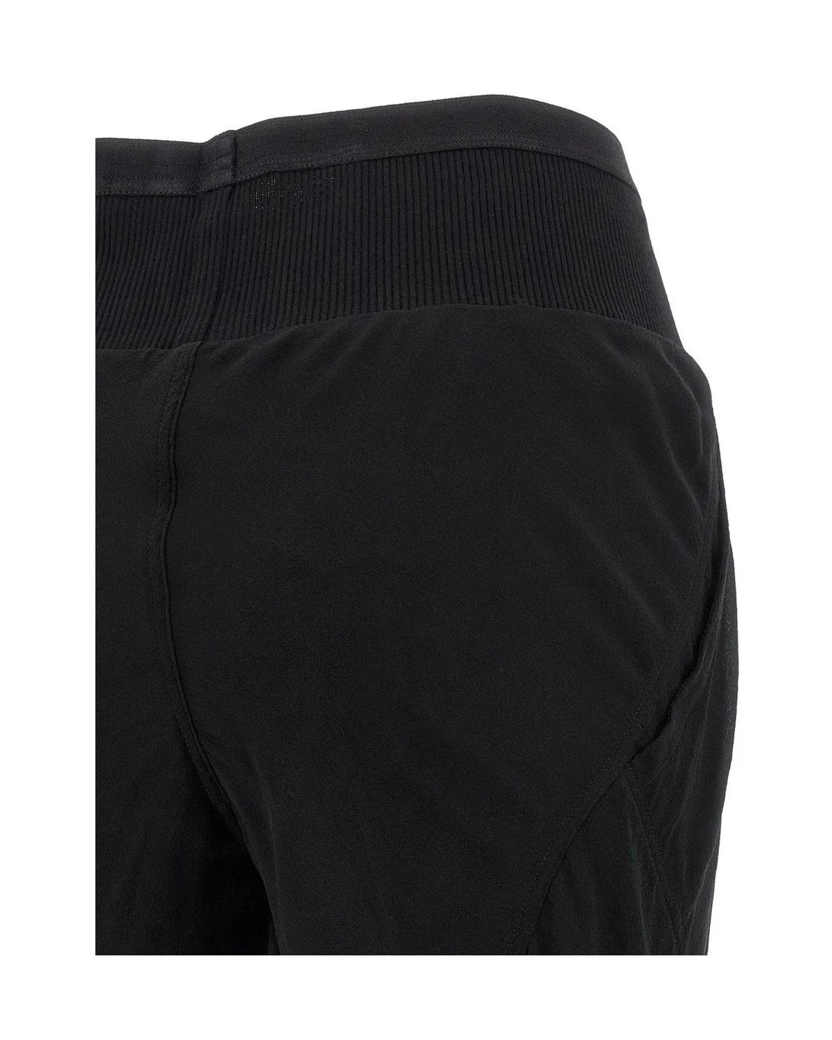 Rick Owens Palazzo Pant in black, Silk — view 4