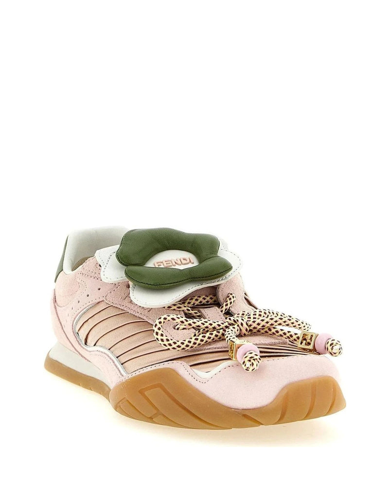 Fendi Sneakers in multicolor, Calfskin Leather — view 3