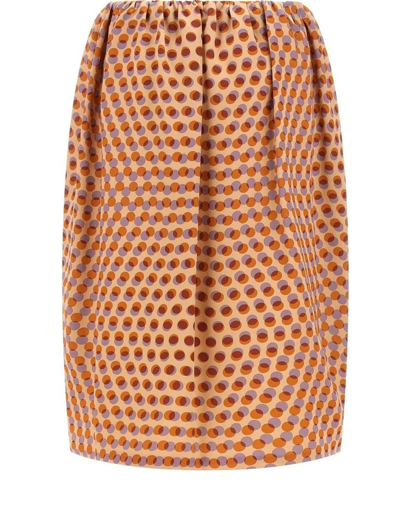 Dries Van Noten Skirt in multicolor, Silk — view 2