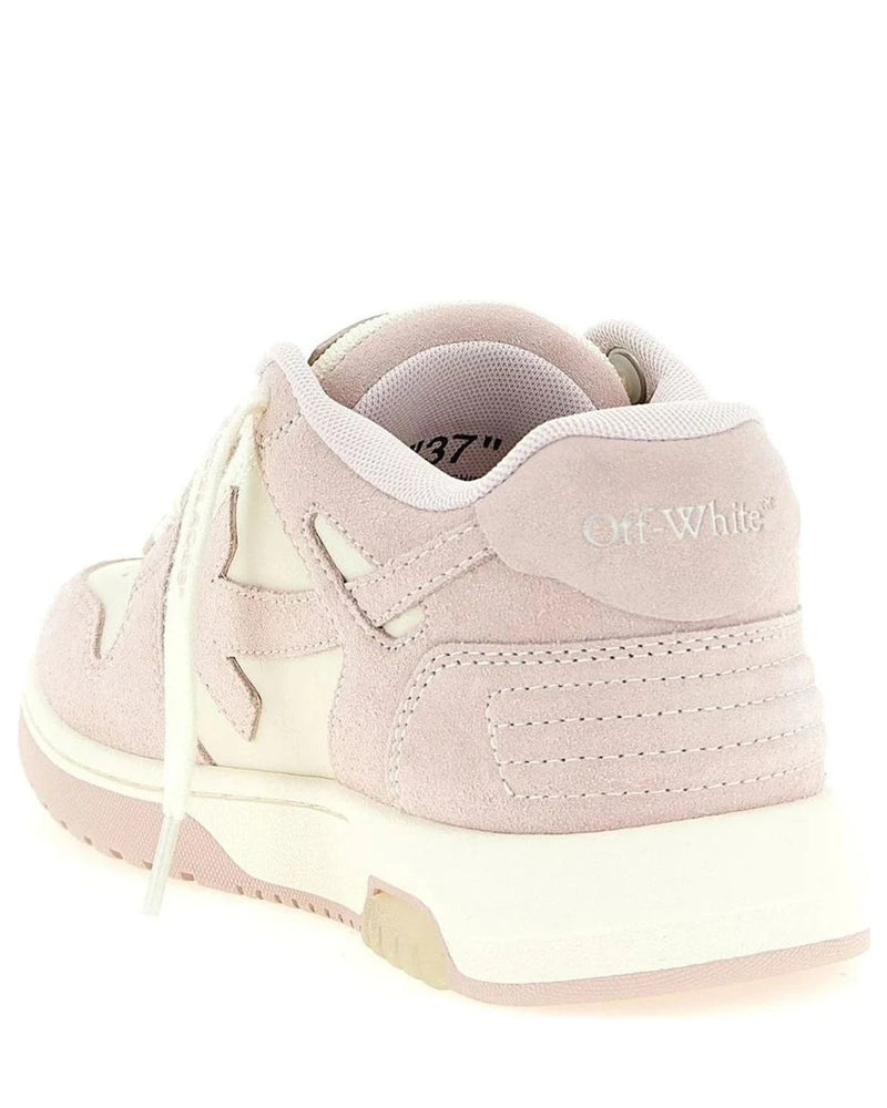 Off-White Sneakers in pink, Leather — view 4