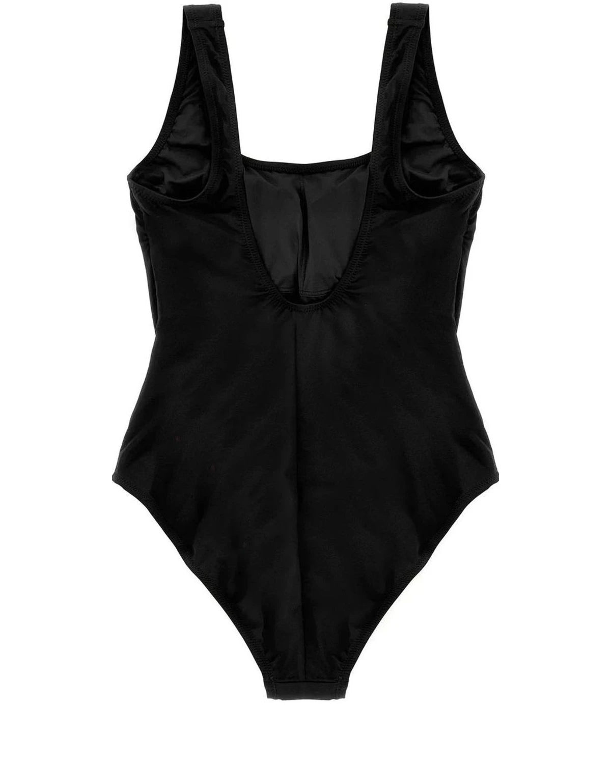 Polo Ralph Lauren One-Piece Swimsuit in black, Recycled Nylon — view 2