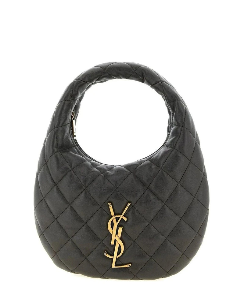 Saint Laurent Hobo Bag in brown, Lamb Leather