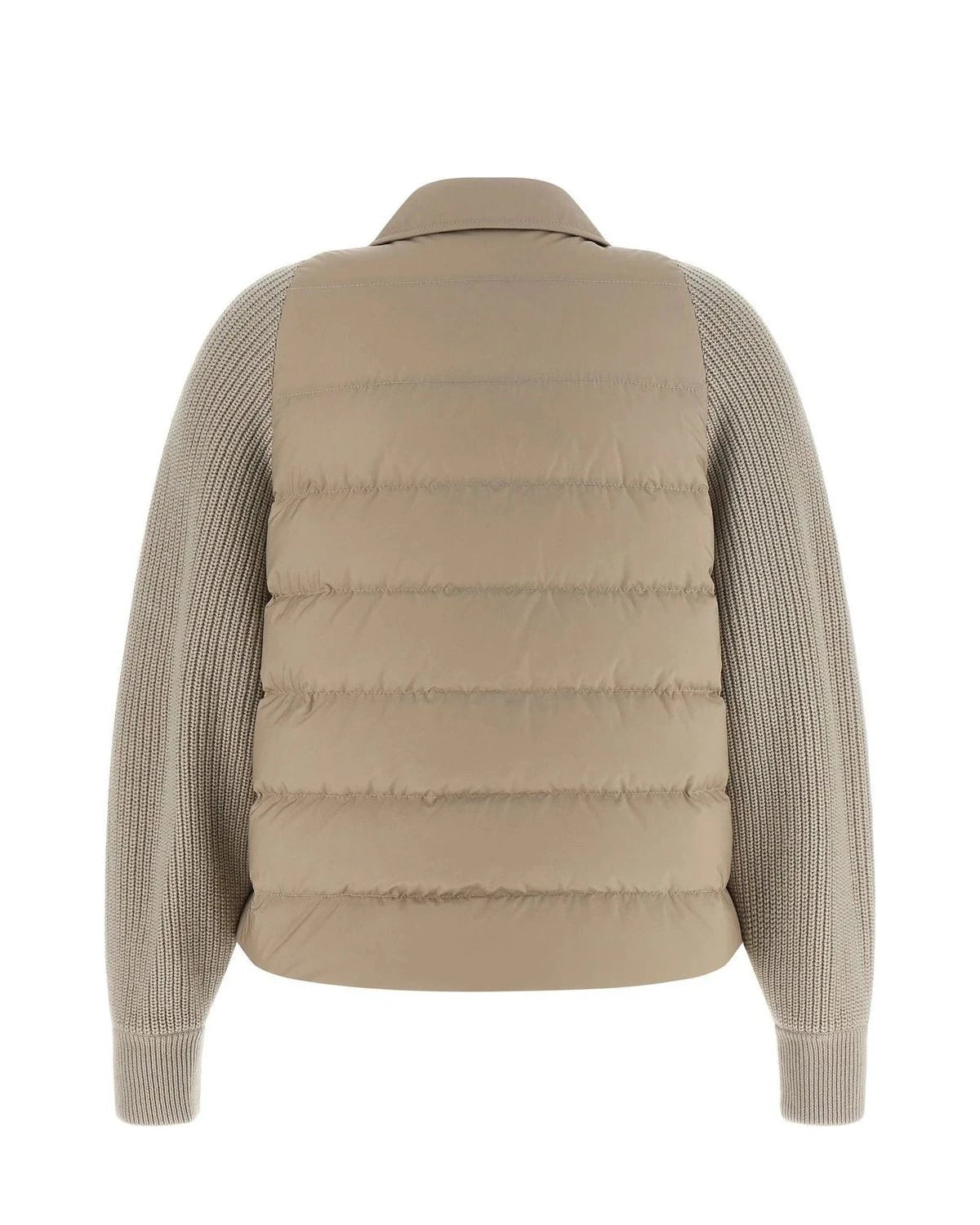 Brunello Cucinelli Puffer Jacket in beige, Polyester — view 2