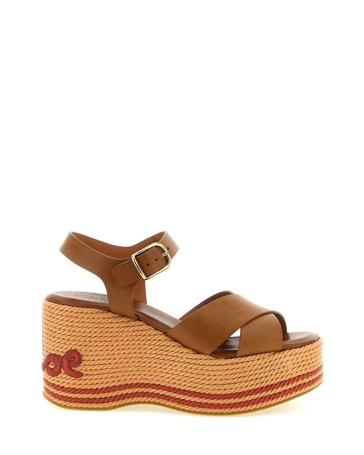 Chloé Heels in brown, Calfskin Leather