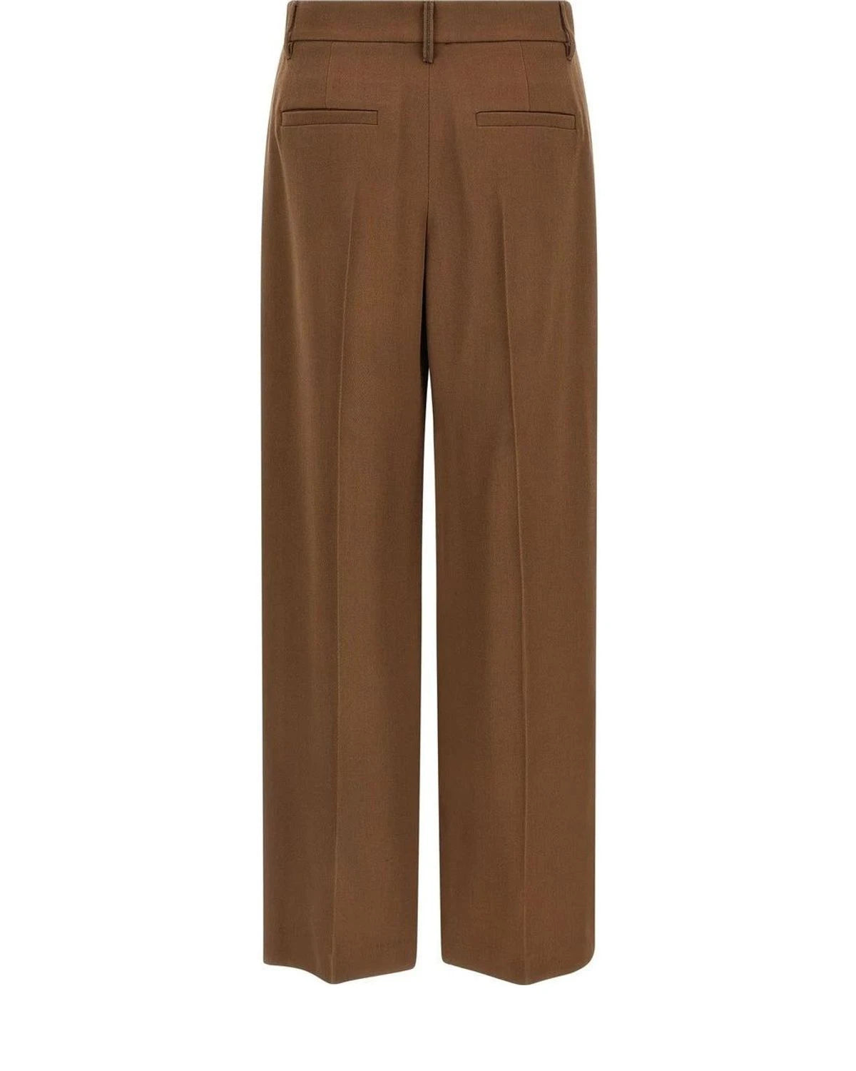 Brunello Cucinelli Trouser in brown, Virgin Wool — view 2