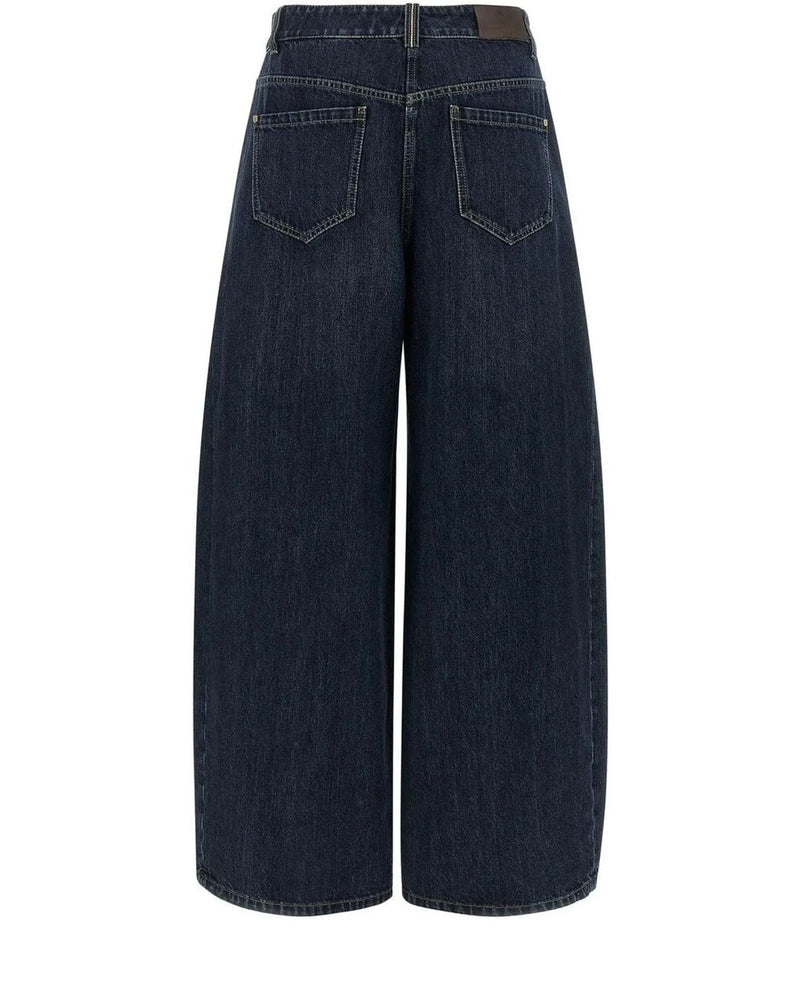 Brunello Cucinelli Jean in blue, Cotton — view 2