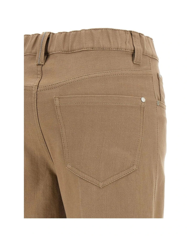 Brunello Cucinelli Jean in beige — view 4