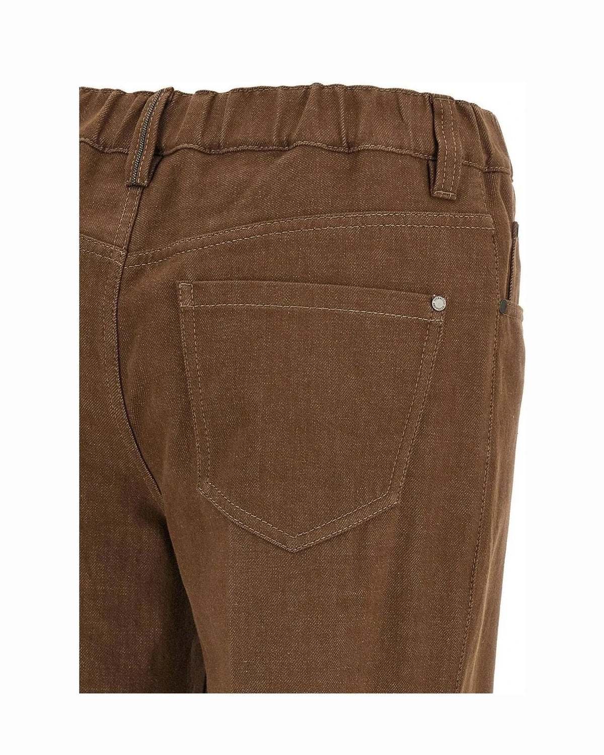 Brunello Cucinelli Jean in brown, Cotton — view 4