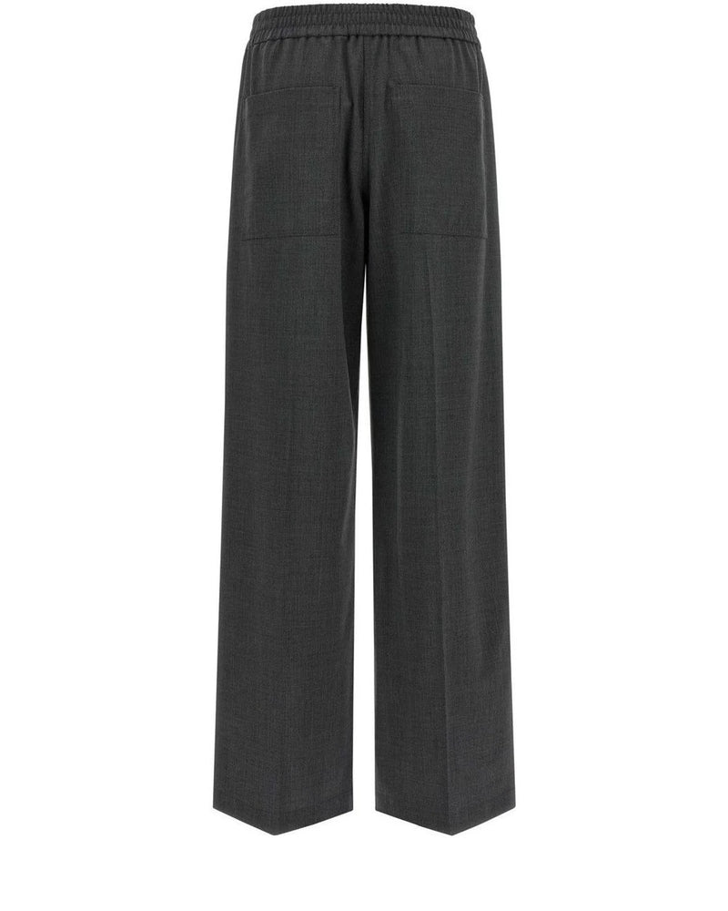 Brunello Cucinelli Trouser in gray, Virgin Wool — view 2