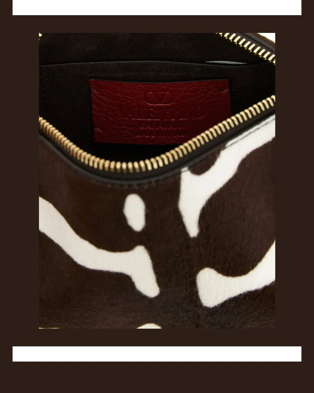 Valentino Garavani Shoulder Bag in red, Calfskin Leather — view 4