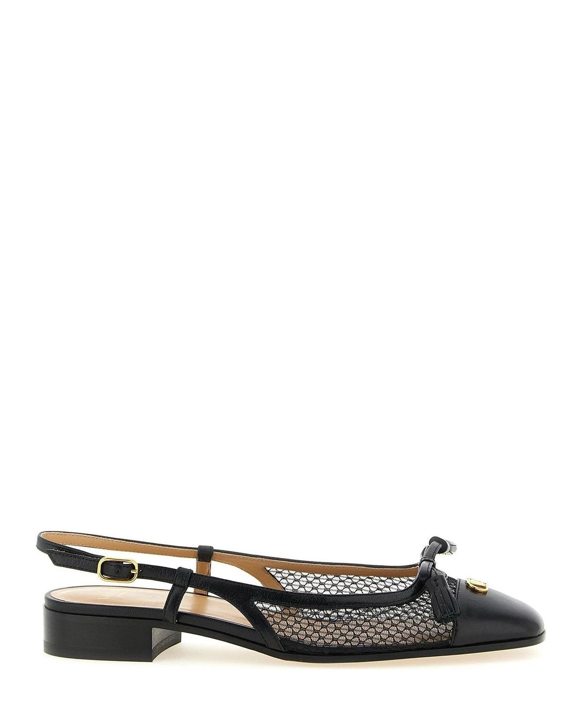 Valentino Garavani Black Ballet Flats 
