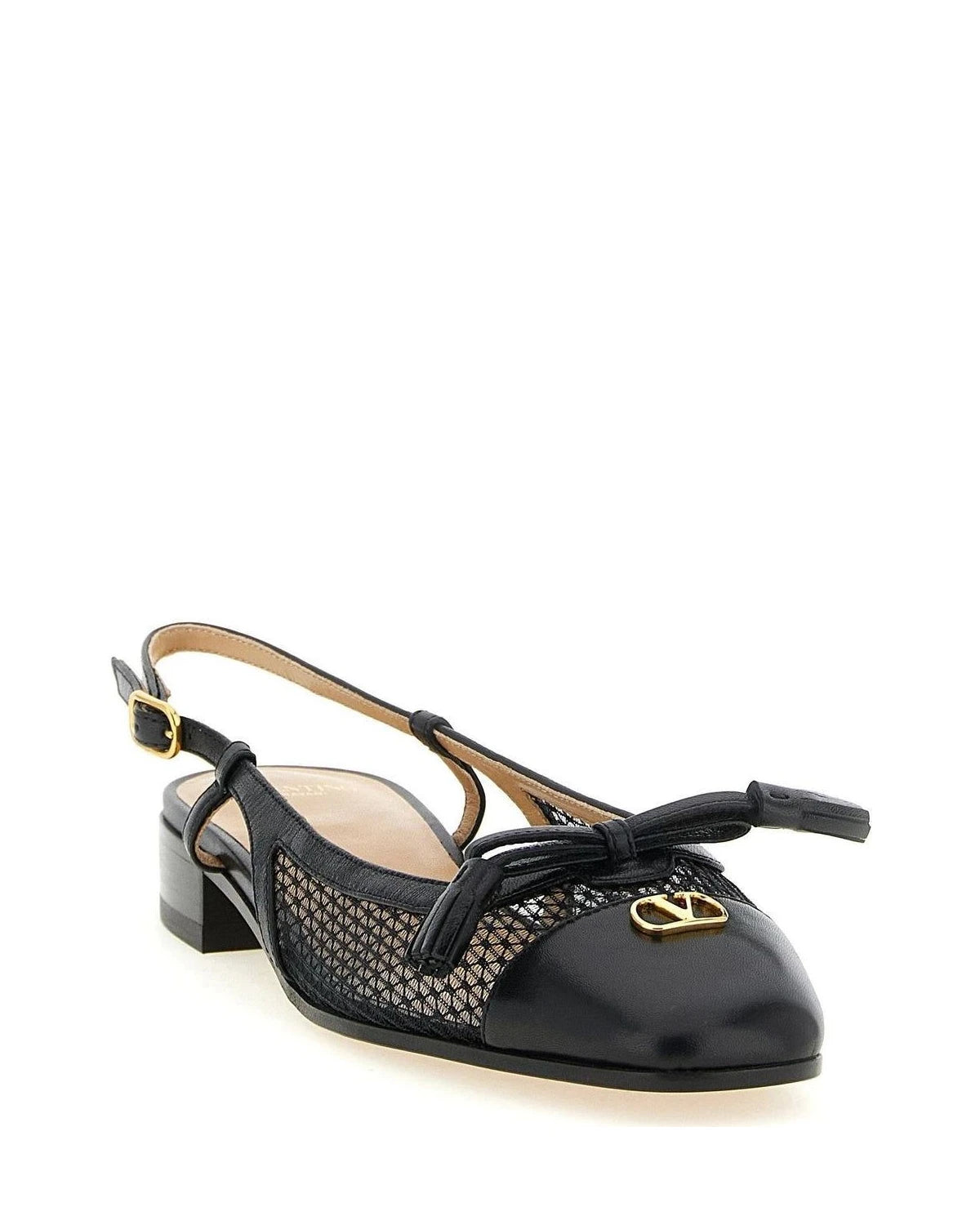 Valentino Garavani Ballet Flats in black, Leather — view 2