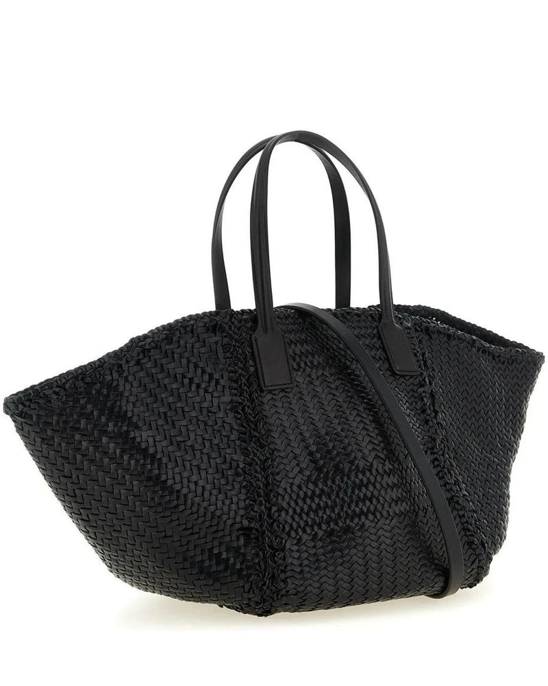 Dragon Diffusion Tote Bag in black, Calfskin Leather — view 2