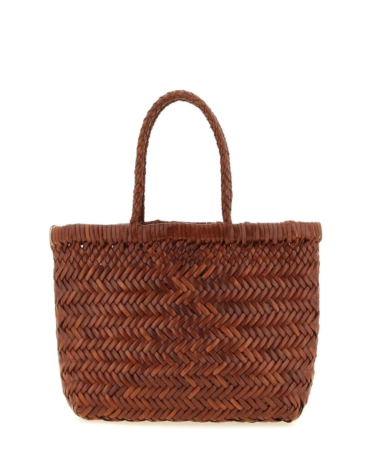Dragon Diffusion Tote Bag in brown, Calfskin Leather