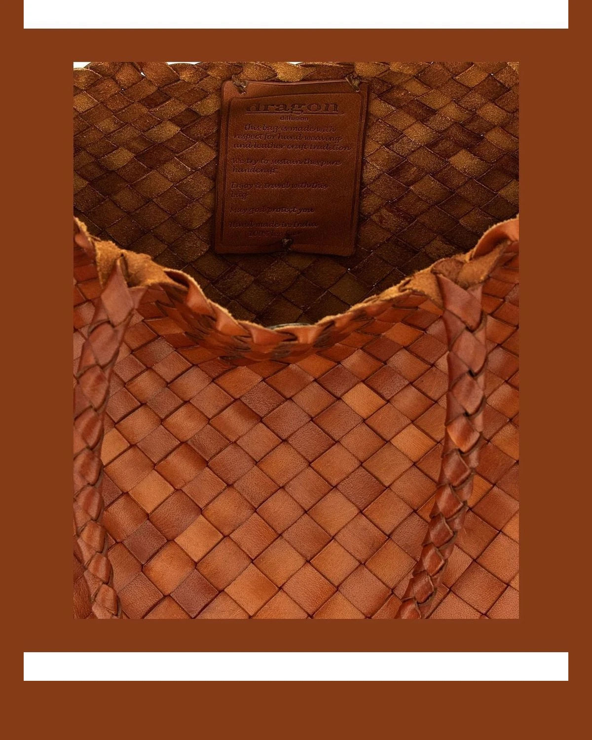 Dragon Diffusion Shoulder Bag in brown, Calfskin Leather — view 4