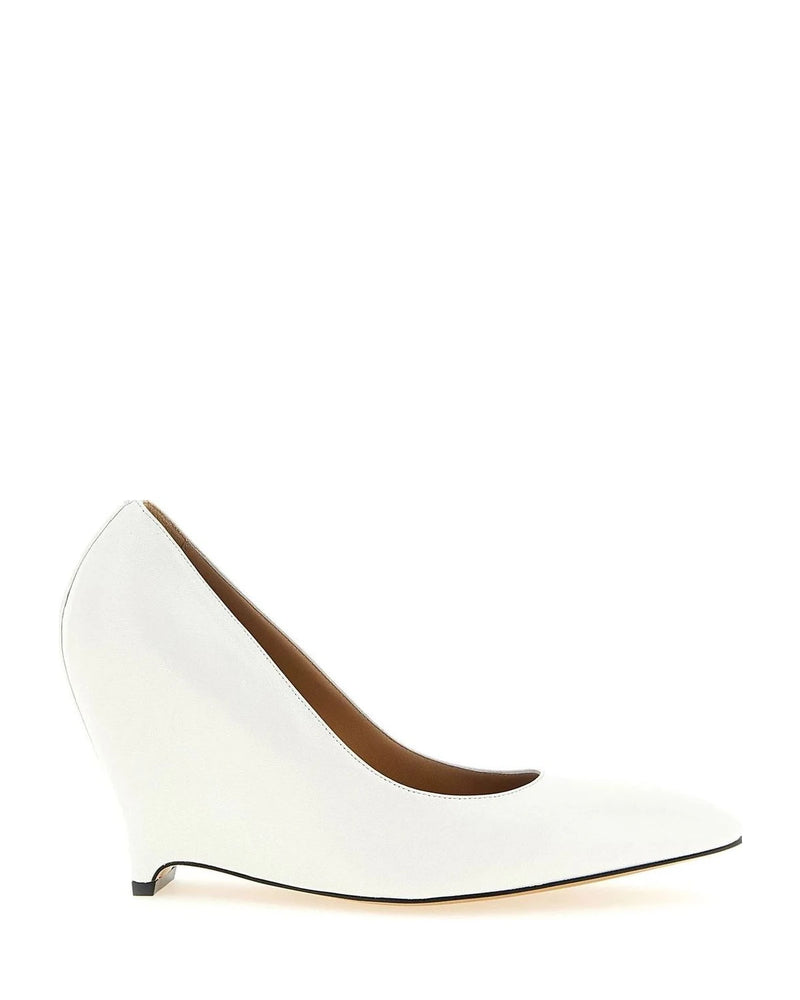 Maison Margiela Pumps in white, Sheepskin Leather