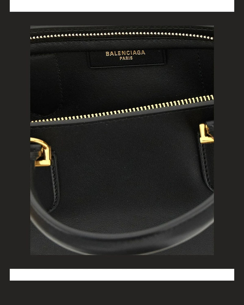 Balenciaga Baguette Handbag in black — view 4