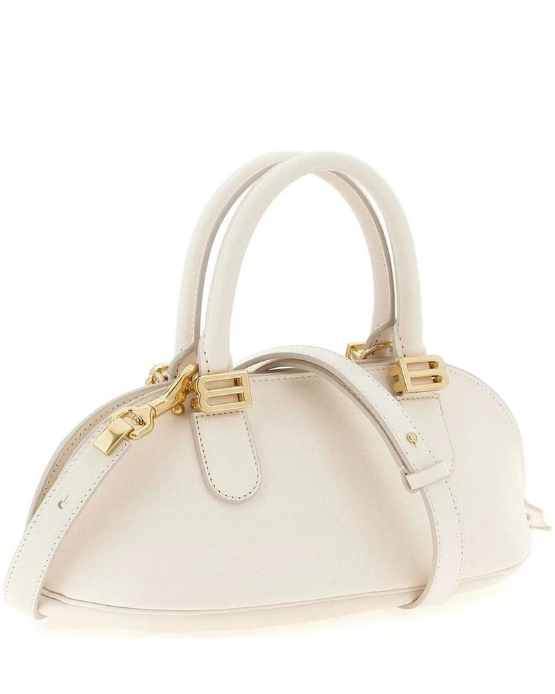 Balenciaga Baguette Handbag in white, Calfskin Leather — view 2
