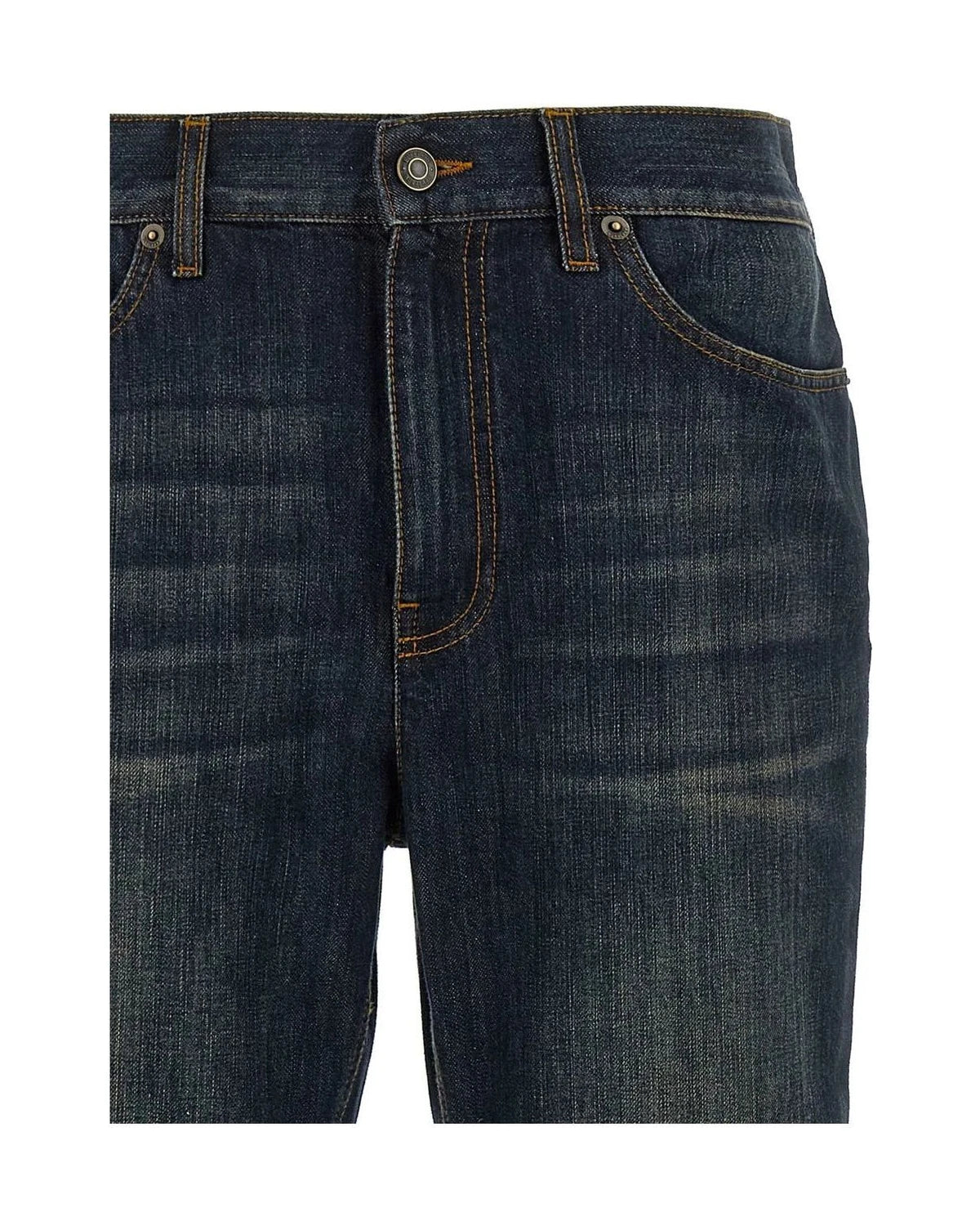 Burberry Jean in blue, Cotton — view 3