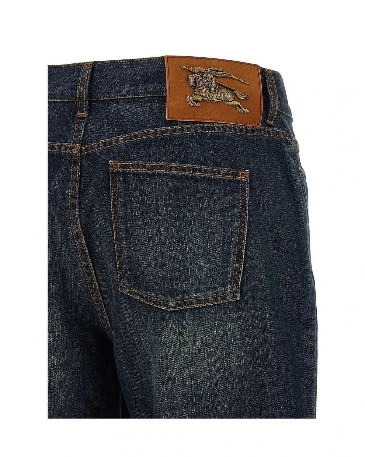 Burberry Jean in blue, Cotton — view 4