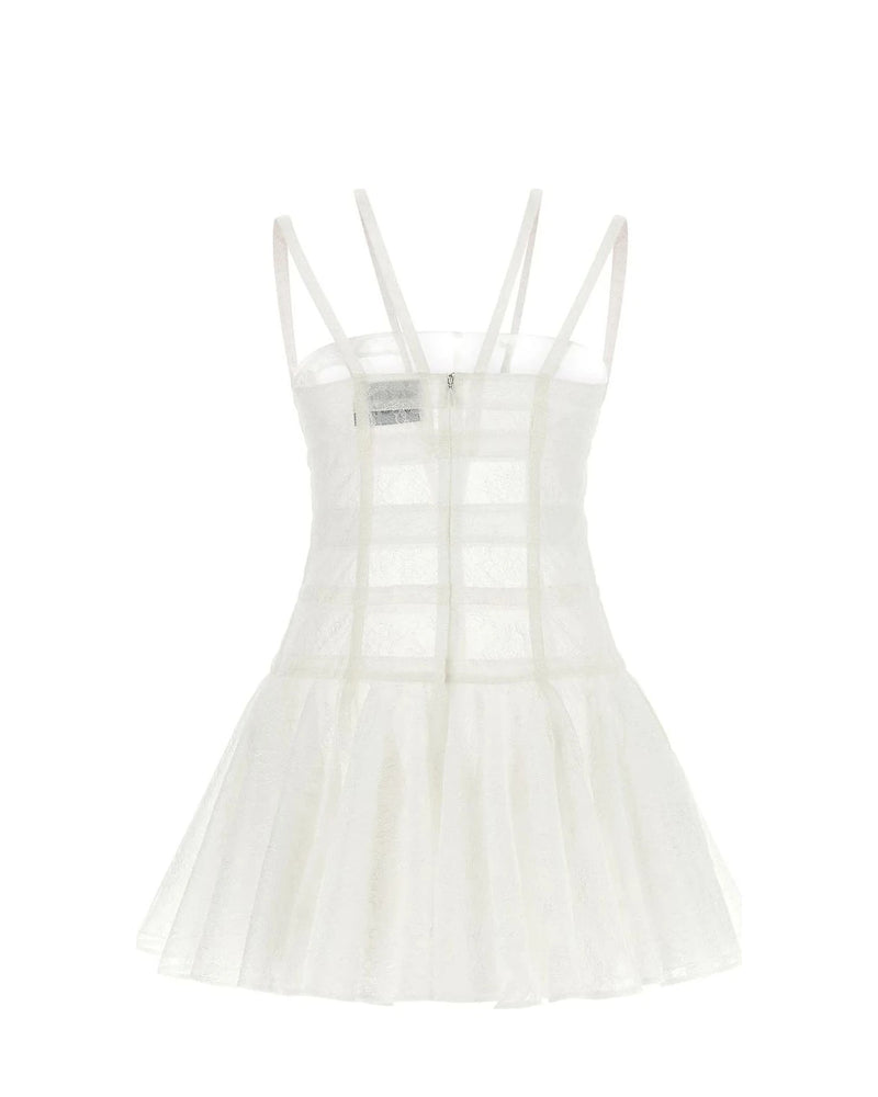 Giovanni Bedin Dresse in white, Polyamide — view 2