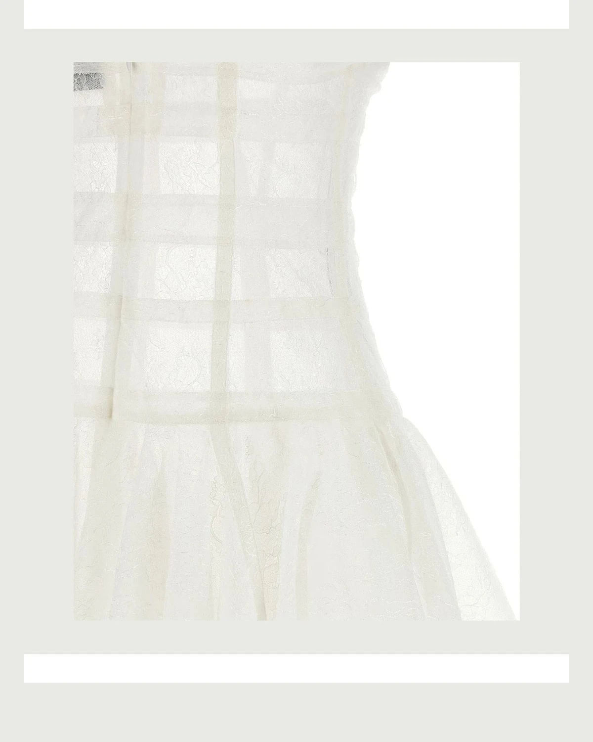 Giovanni Bedin Dresse in white, Polyamide — view 4