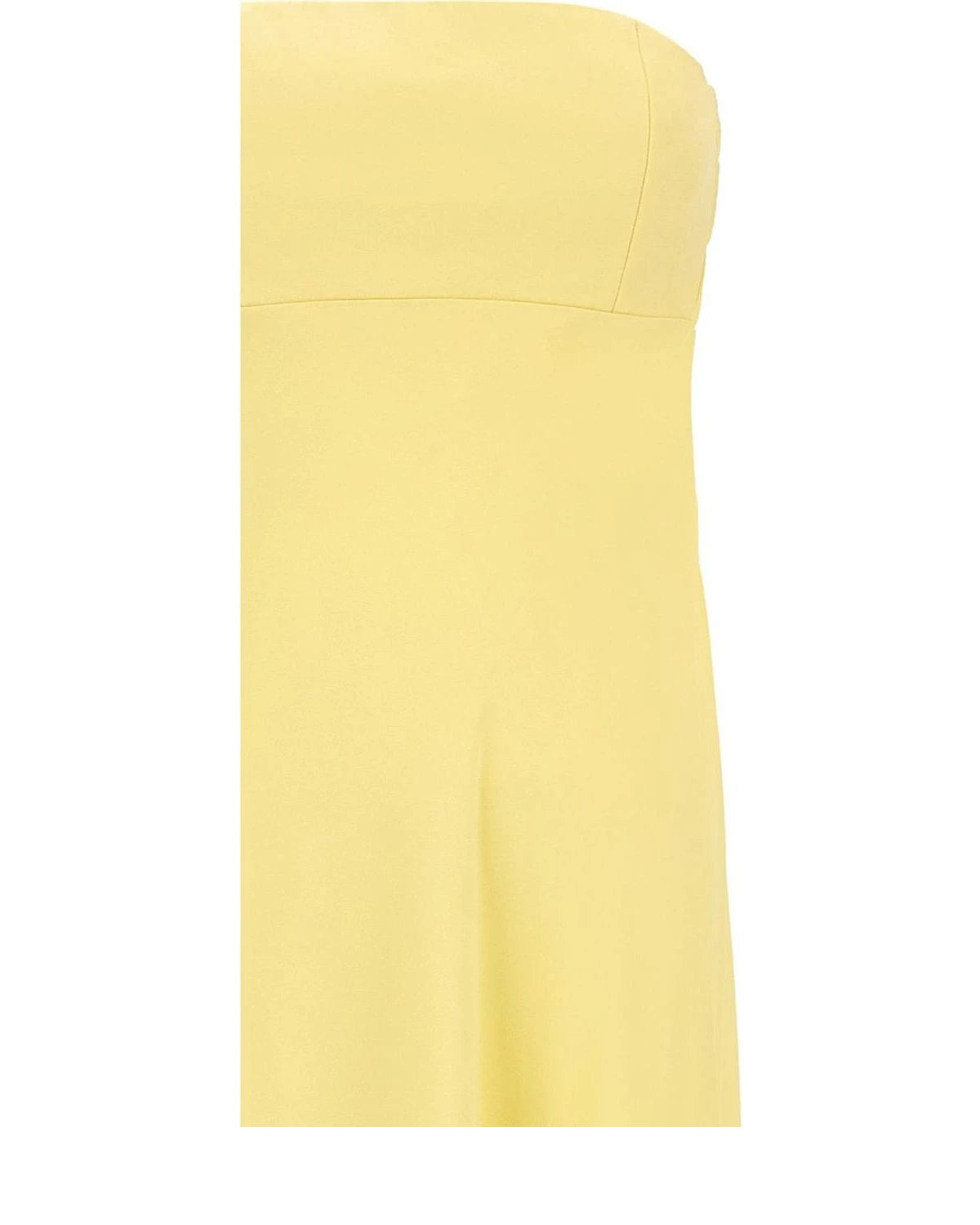 Giovanni Bedin Yellow Silk Dress 