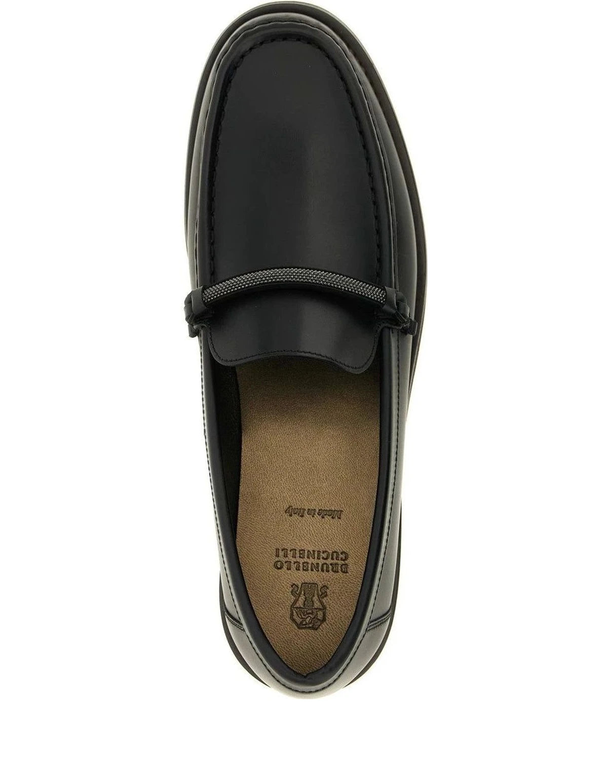 Brunello Cucinelli Loafers in black, Calfskin Leather — view 4