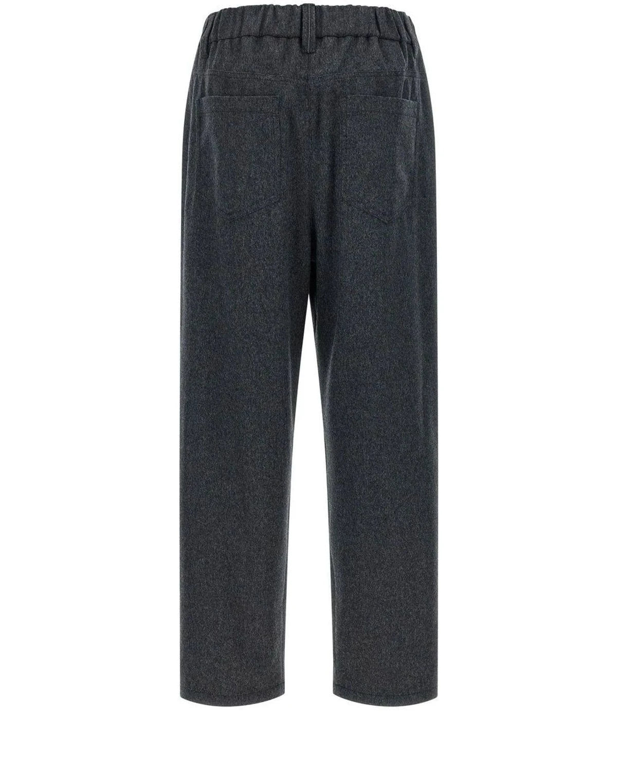 Brunello Cucinelli Trouser in gray, Wool — view 2