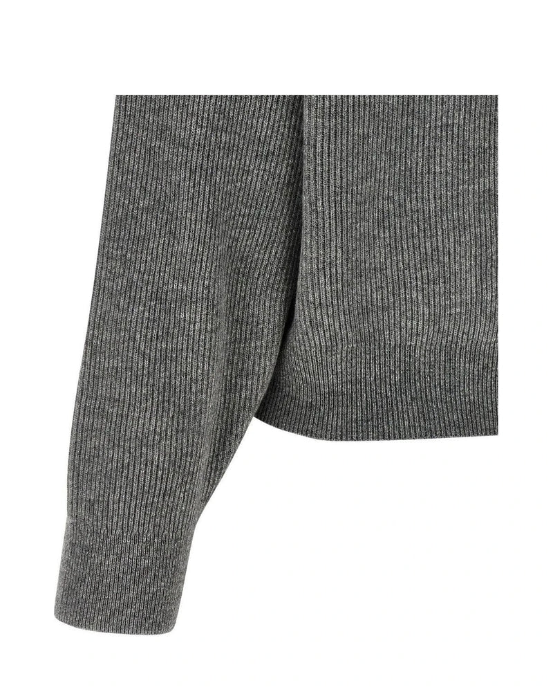 Brunello Cucinelli Sweater in gray — view 4