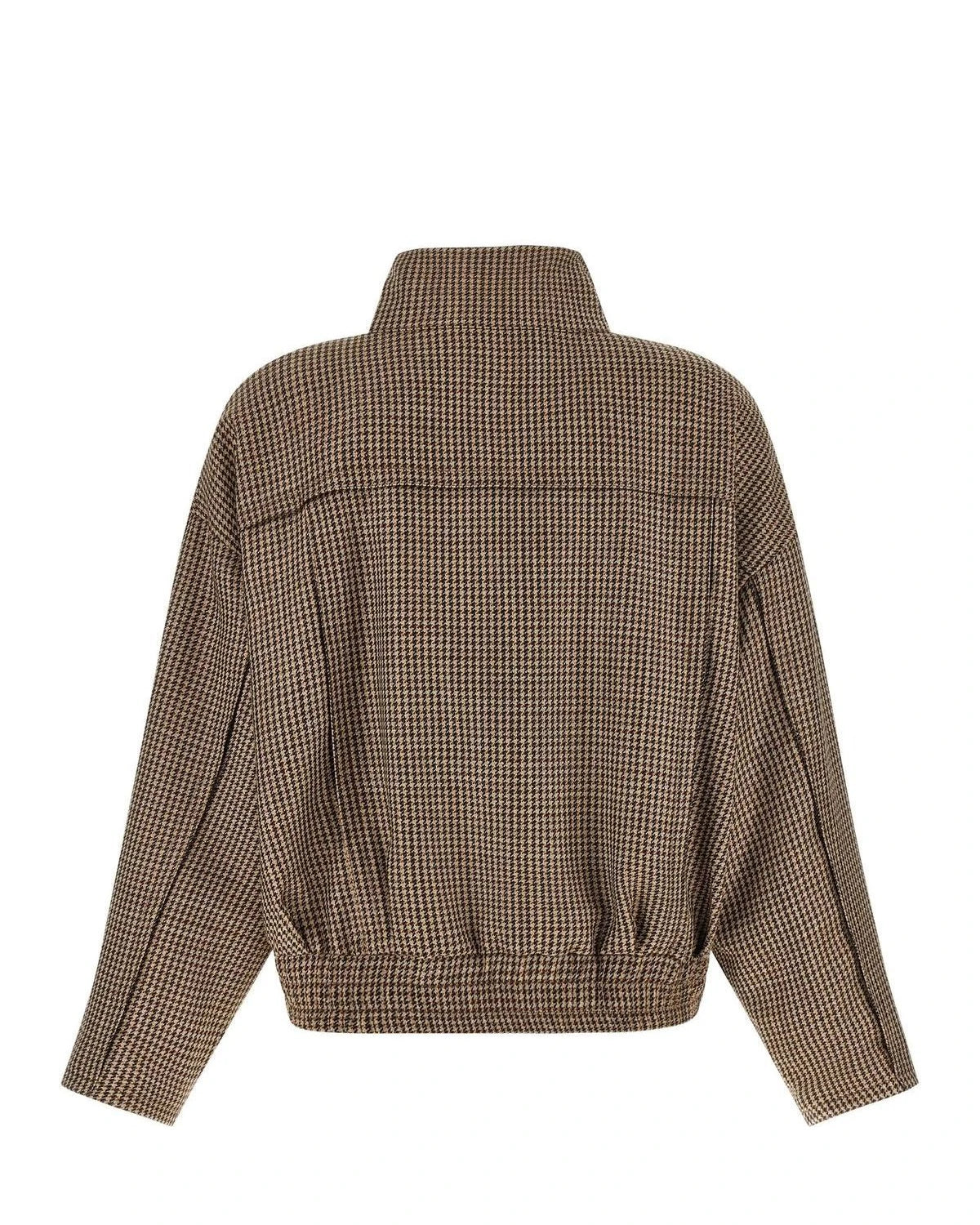 Brown Virgin Wool Jacket 