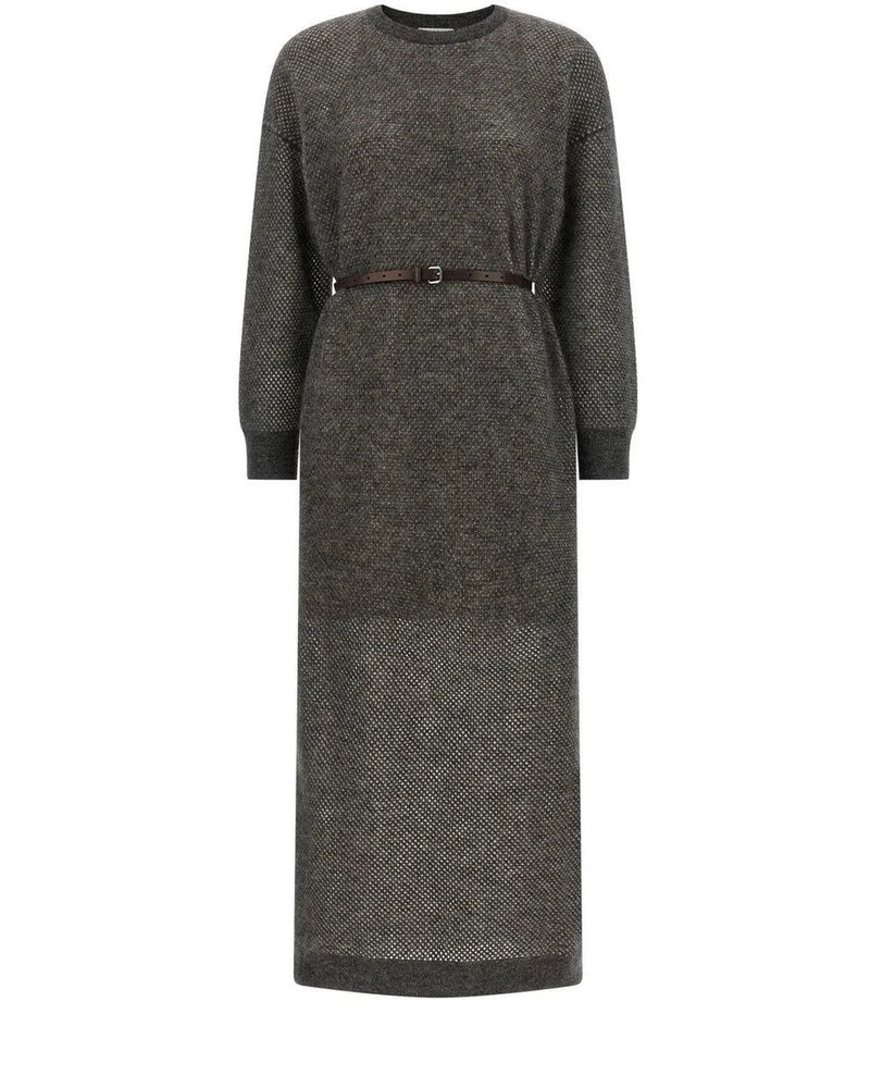 Brunello Cucinelli Dresse in gray