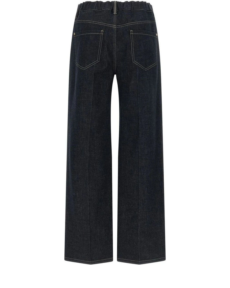 Brunello Cucinelli Jean in blue, Cotton — view 2
