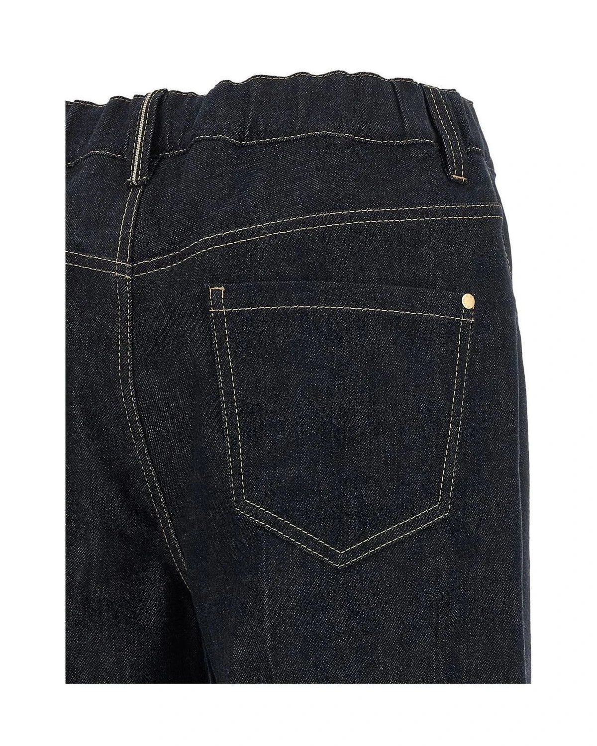 Brunello Cucinelli Jean in blue, Cotton — view 4