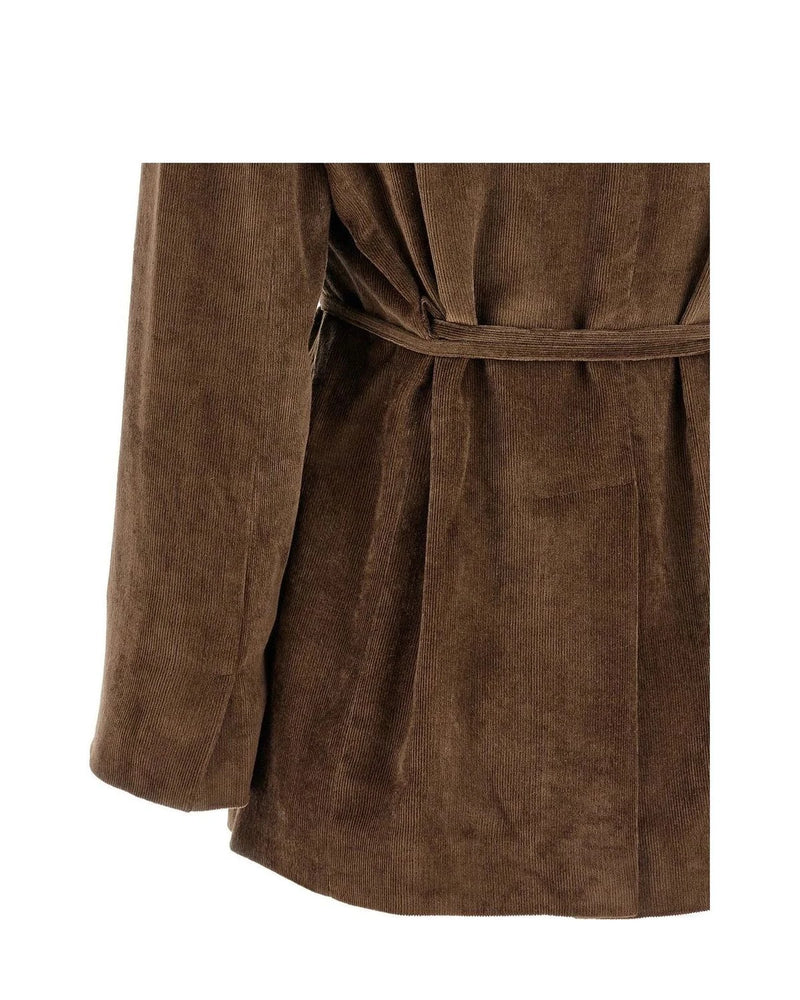 Brunello Cucinelli Blazer in brown, Viscose — view 4