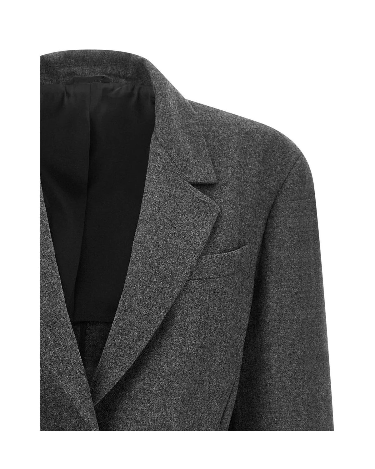 Brunello Cucinelli Blazer in gray, Virgin Wool — view 3