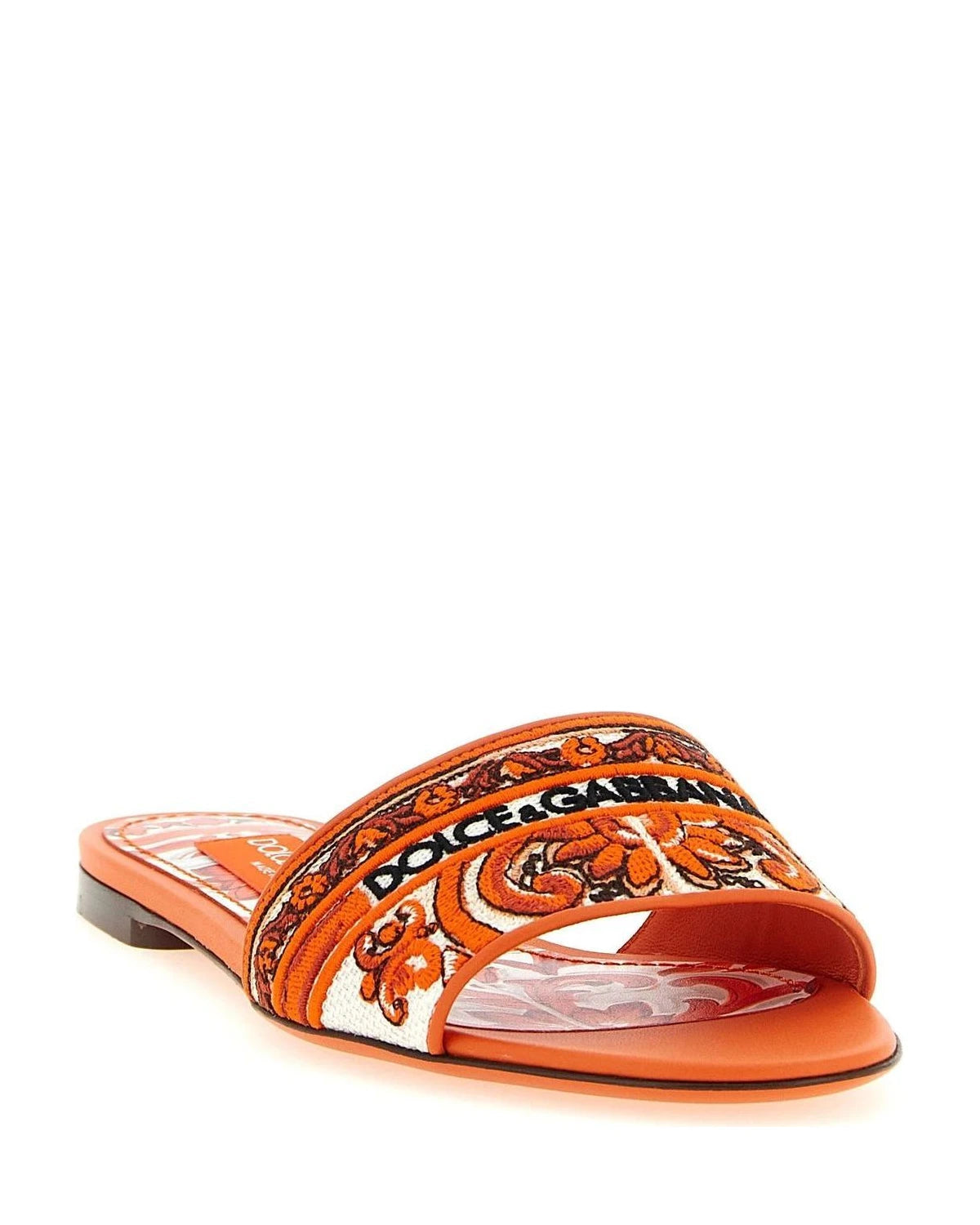 Dolce & Gabbana Slippers in orange — view 2