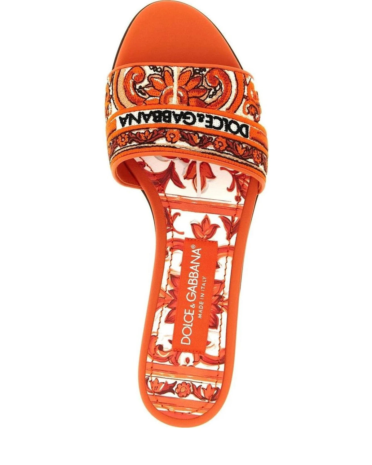 Dolce & Gabbana Slippers in orange — view 4