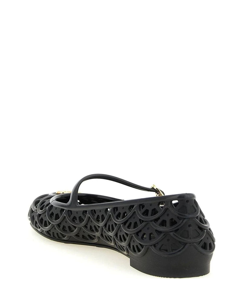 Valentino Garavani Flats in black, Pvc — view 3